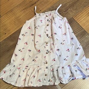Old Navy KidsWhite Floral Button-Front Sundress Size 4T